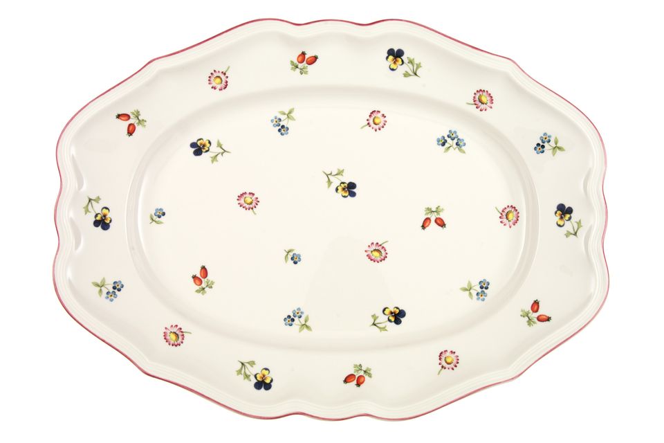 Villeroy & Boch Petite Fleur Oval Platter 37cm