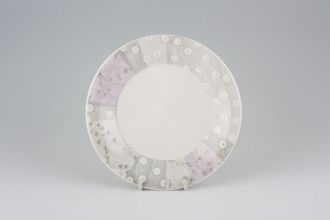 Portmeirion Dawn Tea / Side Plate Beige and purple 6 3/4"