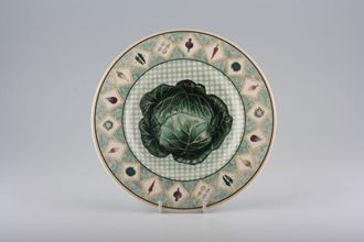 Wedgwood Farmstead - Home Salad/Dessert Plate Accent with Cabbage 8 1/4"