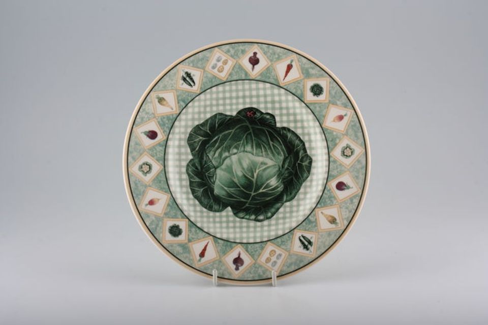 Wedgwood Farmstead - Home Salad/Dessert Plate Accent with Cabbage 8 1/4"