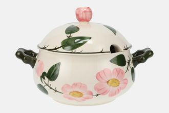 Sell Villeroy & Boch Wildrose - Old Style Vegetable Tureen with Lid Older, green or brown backstamp, Cut out in lid
