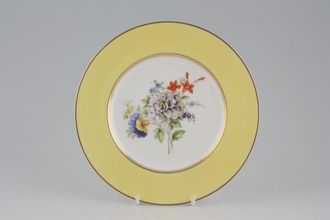Royal Worcester Miranda - Yellow Tea / Side Plate 7"