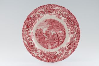 Johnson Brothers Mill Stream - Pink Dinner Plate 9 3/4"