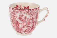Johnson Brothers Mill Stream - Pink Coffee Cup 2 3/8" x 2 1/4" thumb 1