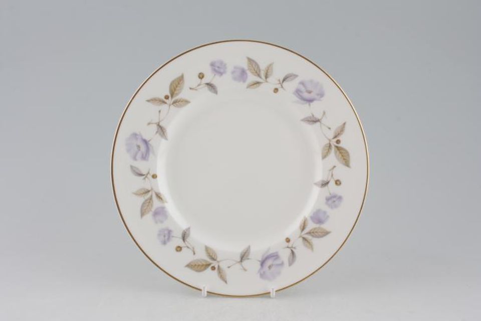 Royal Worcester Blue Poppy Tea / Side Plate 7 1/4"