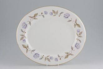 Sell Royal Worcester Blue Poppy Oval Platter 13"
