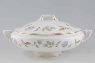Royal Worcester Blue Poppy Vegetable Tureen with Lid