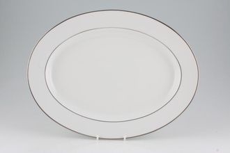 Sell Noritake Regency Silver Oval Platter 13 1/2"