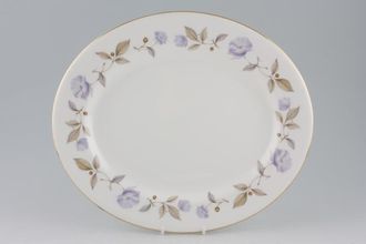 Sell Royal Worcester Blue Poppy Oval Platter 13 3/8"