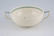 Susie Cooper Gardenia - Pottery Soup Cup 2 handles thumb 1