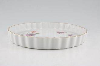 Sell Royal Worcester Astley - Gold Edge Flan Dish 10 1/2"