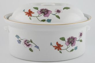 Sell Royal Worcester Astley - Gold Edge Casserole Dish + Lid Oval - Shape 24. Size 1 6pt