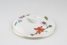 Royal Worcester Astley - Gold Edge Casserole Dish Lid Only 5 3/4" thumb 1