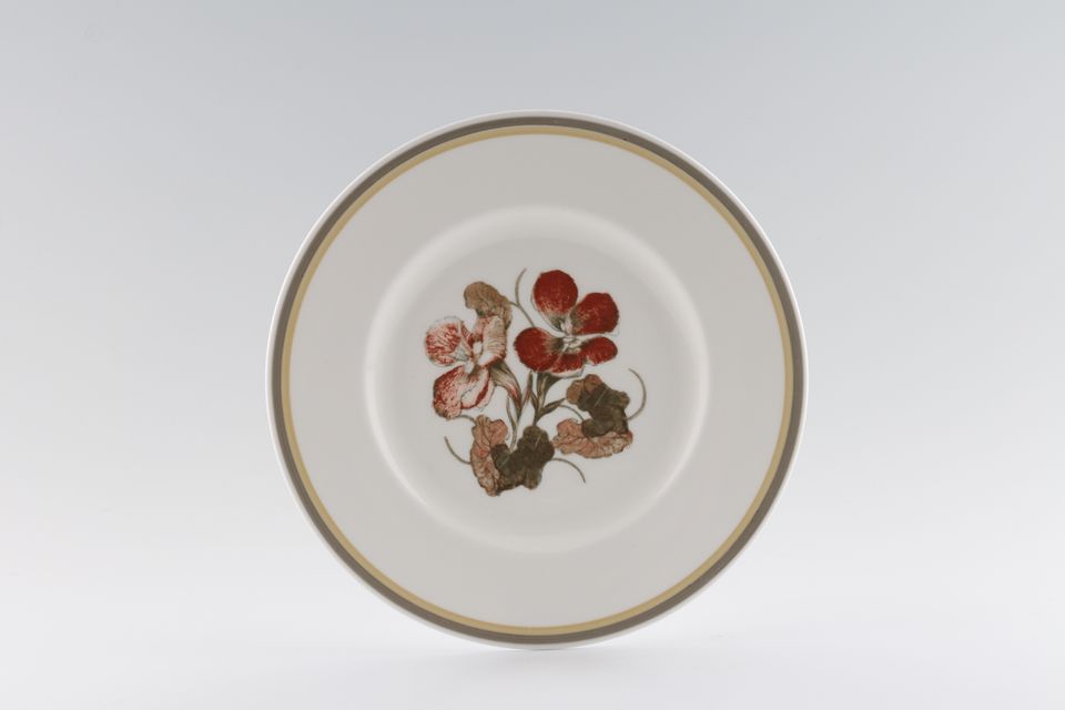 Susie Cooper Nasturtium Salad/Dessert Plate 8 1/4"
