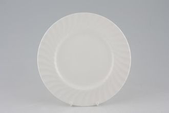 Royal Doulton Cascade - H5073 - White Fluted Salad/Dessert Plate 8"