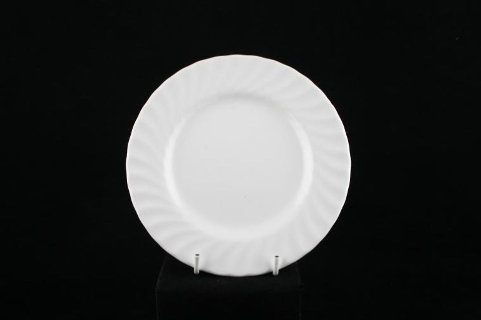 Royal Doulton Cascade - H5073 - White Fluted Tea / Side Plate 6 1/2"