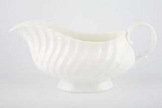Sell Royal Doulton Cascade - H5073 - White Fluted Sauce Boat