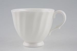 Royal Doulton Cascade - H5073 - White Fluted Coffee Cup