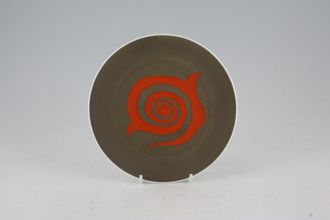 Susie Cooper Nebula Tea / Side Plate Green 6 1/2"