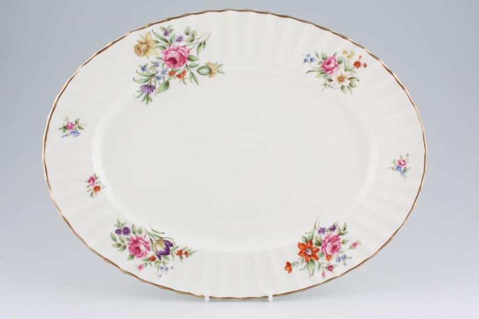 Royal Worcester Roanoke - Cream Oval Platter 15 1/4"
