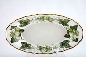 Sell Royal Worcester Worcester Hop - The Pickle Dish Oval 7 3/4" x 4 1/4"