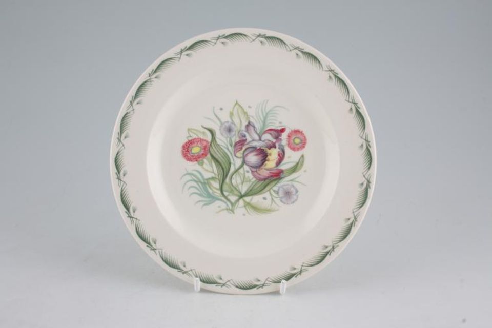 Susie Cooper Parrot Tulip - Earthenware Tea / Side Plate 6 3/4"