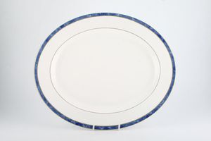 Royal Worcester Medici - Blue Oval Platter