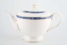 Royal Worcester Medici - Blue Teapot 2 1/2pt thumb 1