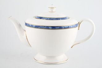 Royal Worcester Medici - Blue Teapot 2 1/2pt