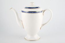 Royal Worcester Medici - Blue Coffee Pot Large 2 1/2pt thumb 1
