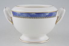 Royal Worcester Medici - Blue Sugar Bowl - Lidded (Coffee) thumb 2