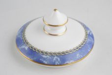 Royal Worcester Medici - Blue Sugar Bowl - Lidded (Coffee) thumb 3