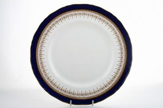 Royal Worcester Regency - Blue - White China Dinner Plate 10 7/8"
