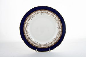 Royal Worcester Regency - Blue - White China Salad/Dessert Plate