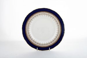 Royal Worcester Regency - Blue - White China Tea / Side Plate