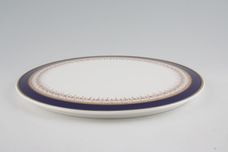 Royal Worcester Regency - Blue - White China Gateau Plate thumb 2