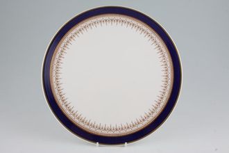 Royal Worcester Regency - Blue - White China Gateau Plate
