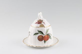 Royal Worcester Arden Jam Pot + Lid With fixed plate - Honey pot
