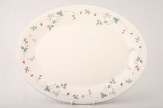 Royal Doulton Strawberry Fayre Oval Platter 13 1/2"
