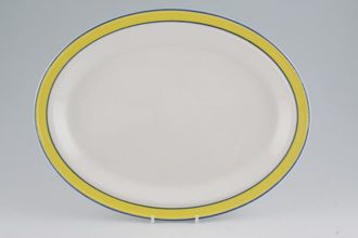 Royal Doulton Colours - Yellow Oval Platter 13 1/2"