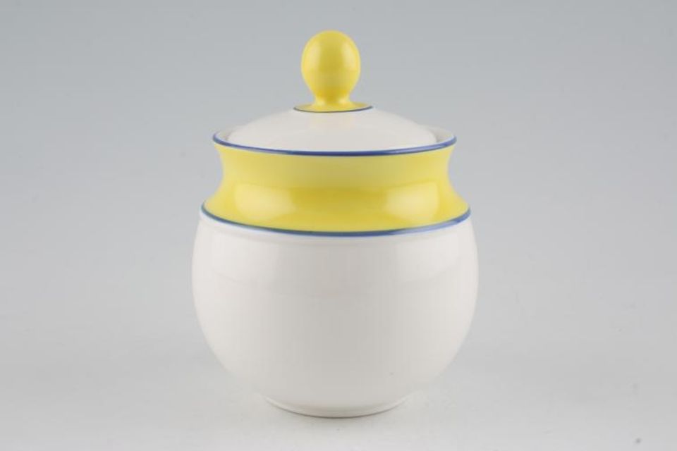Royal Doulton Colours - Yellow Sugar Bowl - Lidded (Tea)