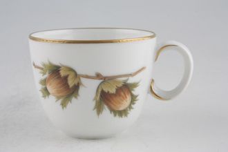 Royal Worcester Wild Harvest - Gold Rim Coffee Cup 2 7/8" x 2 1/4"