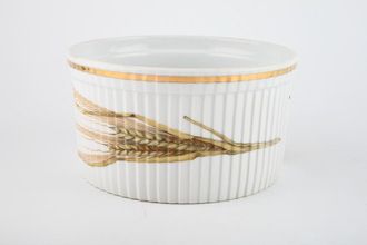 Royal Worcester Wild Harvest - Gold Rim Soufflé Dish Shape 46 Size 2 6" x 3 1/4"