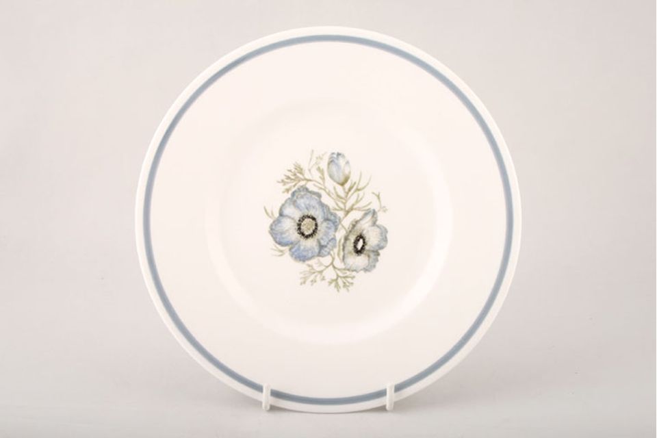 Susie Cooper Glen Mist - Signed In Blue Dinner Plate Sizes may slightly vary 10 3/4"