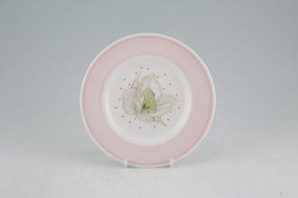Susie Cooper Magnolia - Pink Tea / Side Plate Rimmed 6 1/2"