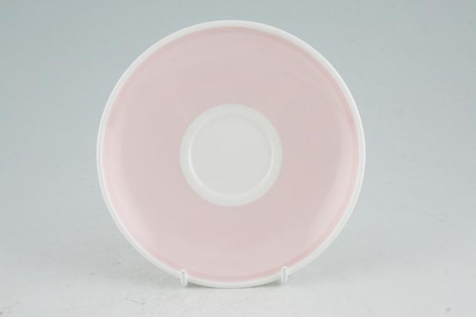 Susie Cooper Magnolia - Pink Tea Saucer 5 7/8"
