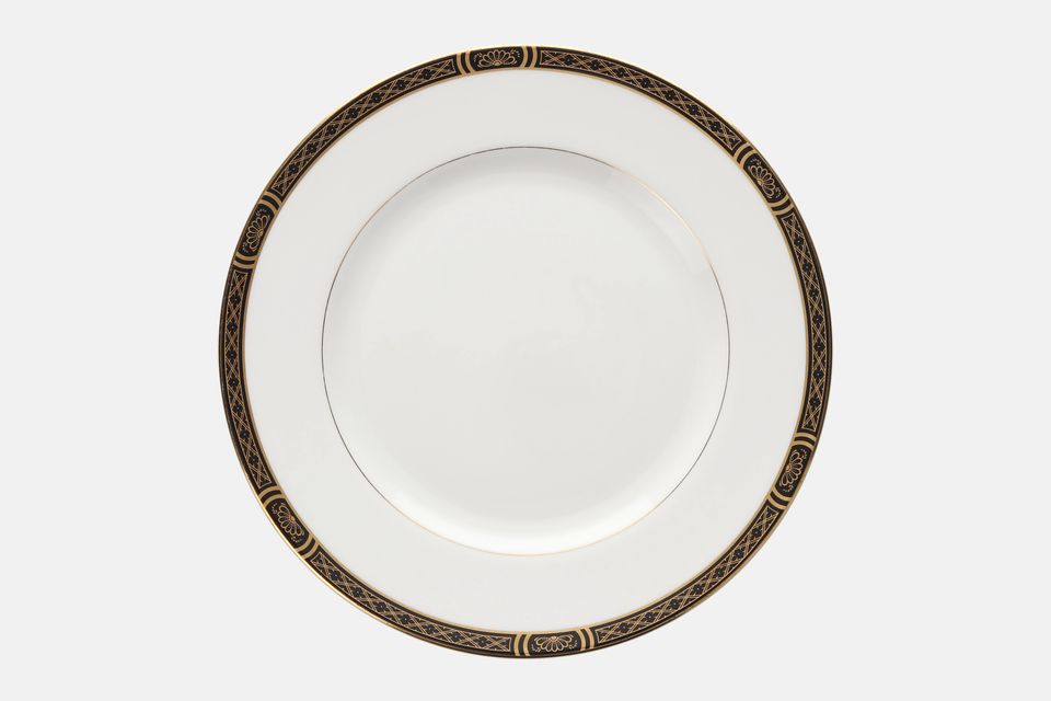 Royal Worcester Mountbatten - Black Dinner Plate 10 5/8"
