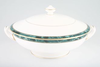 Royal Worcester Medici - Green Vegetable Tureen with Lid