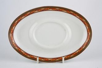 Royal Worcester Mosaic Sauce Boat Stand
