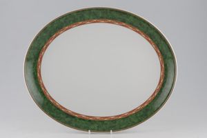 Royal Worcester Mosaic Oval Platter